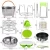Import Wholesale Hot Sale Pressure Cooker Vegetable Steamer Basket Silicone Kitchen Steamer Tools Instant Accessories Pots Set from China