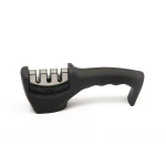 Wholesale knife and scissor sharpener stainless steel knife sharpener 3 stage