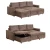 Import Wholesale l shape fabric corner tufted sectional sofa bed with storage Chaise from China