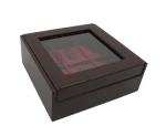 wholesale luxury custom watch box PU leather men watch case