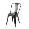 Wholesale Metal Frame Stackable Vintage Industrial Metal Dining Chair for Restaurant/chair metal