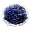 Wholesale Natural Blue Agate Stone Strip Crushed Agate Crystal Tumbled Gravel