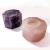 Import wholesale natural rose quartz and dream amethyst crystal candle holder from China