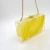 Import Wholesale New Fashion Design yellow feather clear acrylic Ladies Clutch HandBag party Cosmetic Clutch Bag from China