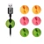 Import Wholesale Silicone Desk Cable Wire Clips Organizer Holder for All Computer, Electrical, Charging or Mouse Cord from China