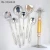 Import Wholesale stainless steel 201 6pcs set cooking tools sanding polishing kitchen utensils from China