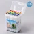 Import Wholesale unbranded 12/24/36/48/60 vivid colors oil based dual tips art marker set from China