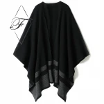 Wholesale Women Winter Solid Wool Cashmere Pashmina Scarf Shawl