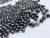 Import wholesales DIY BEADS,8-11 mm good quality AA+  round nature loose tahiti pearl with half,OR no hole,black color from China