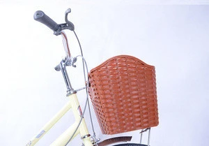 Wicker Bicycle Basket For Women