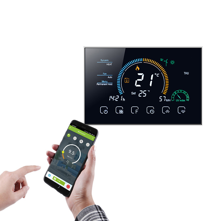 Buy Wifi Smart Lcd Panel, Central Air Conditioning Fan Coil Control ...