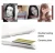 Wireless Hair Straighteners Flat Iron Fast Heating Ceramic Hair Curler Curling Straightener Irons Usb Charger styling tools