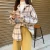 Import Women Blouses Turn-down Collar Spring Shirts Plaid All-match BF Batwing-sleeve Loose Outwear Harajuku Female 4 Colors Chic New from China