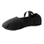 Import Women&#39;s Stretch Canvas Split Sole Ballet Shoes Slippers - Black from USA