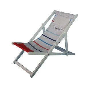 Wood Folding Adjustable Sun Lounge Chair