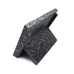 Wooden Magnetic Knife Block Stand Universal foldable Knife Holder with Stone Marble Snow grain