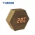 Import Wooden With Temperature Date Function Battery Powered Small Digital Table Clock from China