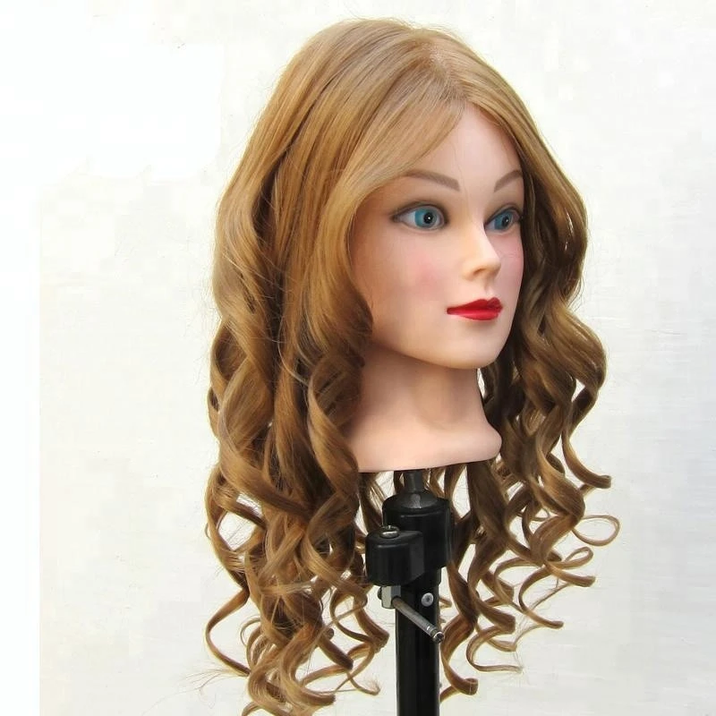 Xiuyuan Animal hair and synthetic mix training doll head/training mannequin head