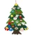 Xmas Decoration Gifts DIY Felt Christmas Wall Tree With Set For Kids