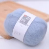 Yarncrafts Warm hand knitting Acrylic Blended Wool Mohair like Yarn for soft clothes