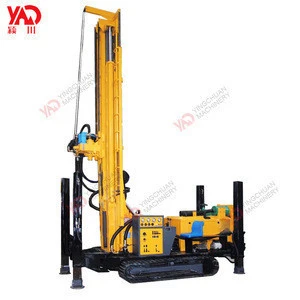 YCQ-200 200M Portable hydraulic dth drilling rig machine dth hammer drilling rig water well drilling rig