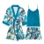 YICAI Sleepwear Satin Set Women Summer Silk Night Pyjamas Suit Sets Home Clothes Shorts Nightwear