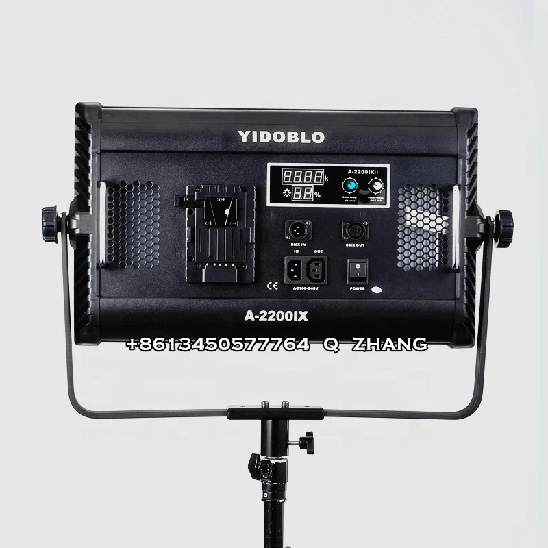 Yidoblo A-2200IIX 7000lm New Light Photography Studio Light Dimming 0%-99% BICOLOR Video Shooting LED Light Supported Remote DMX