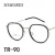 Import YOMORES TR90 Optical Frames Round Korea Design Women Mens Eyeglass Myopia Frames Reading Glass Frames from China