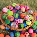 ZF229 42mm bouncy balls vending machine promotional stress toy for children
