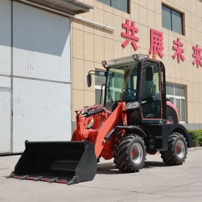 Zl908 Small Wheel Loader 0.8 Ton Made in China 4*4 Wheel Loader