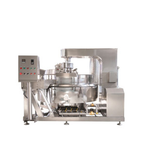 Big Capacity  Bean Paste Cooking Mixer Machine Industrial Automatic Steam Thermal Oil Paste Cooking Machine Sale