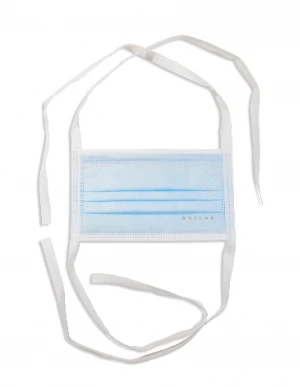 USA Manufactured 3-Ply Surgical Tie-On Face Mask (ASTM 3)