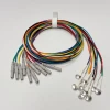 Stamped Pure Silver EEG Cup Electrodes 1.5mm DIN Reusable Color-Coded