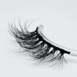 12mm natural short half eye lashes cateye lash real mink eyelashes wholesale half eyelashes