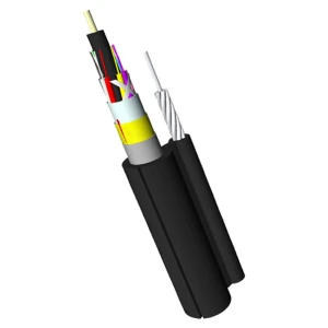 Outdoor Single Mode Fiber Optic Cable 4/6/8/12/24/48 Core GYTC8S Gytc8a Gyftc8s Aerial Duct Cable for FTTH FTTX