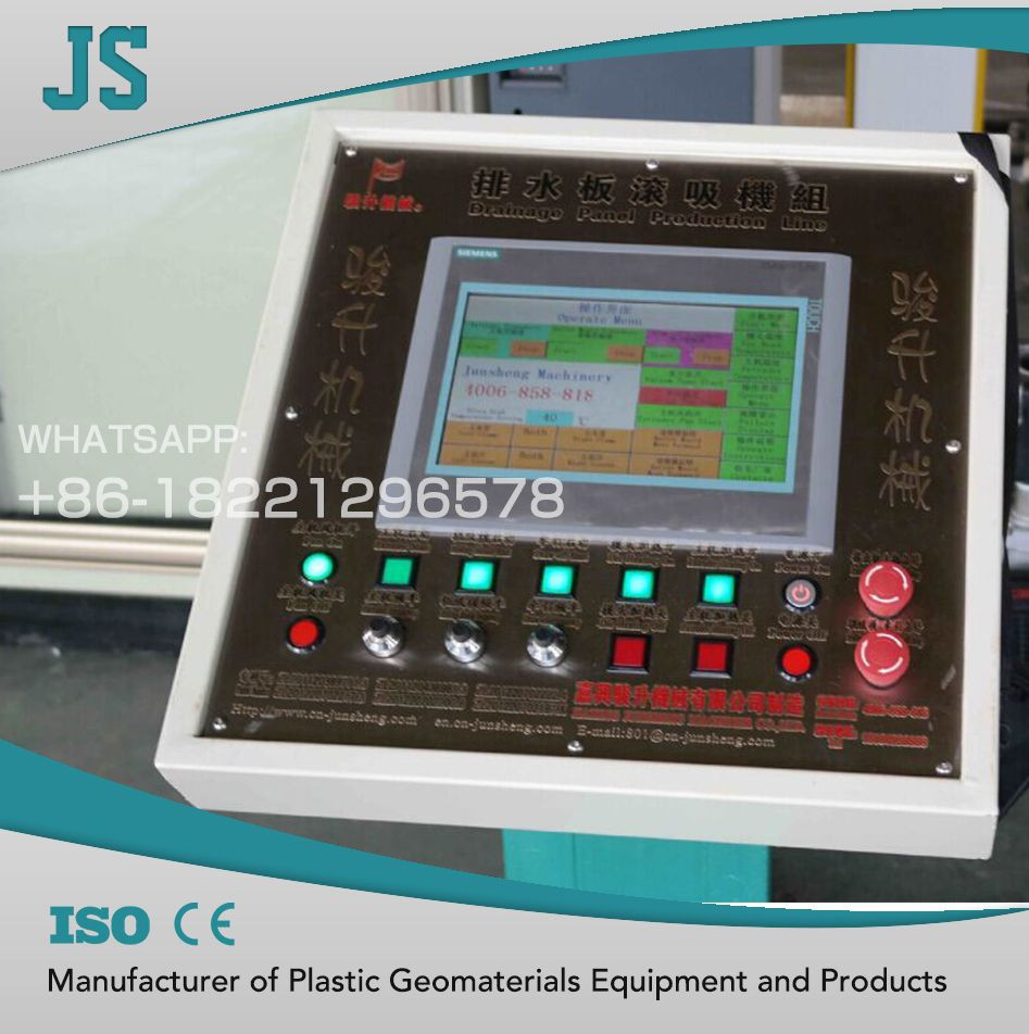 Buy Plastic Water Drain Board Machine from Jiaxing Junsheng Machinery ...
