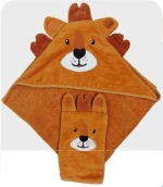 Baby Hooded Towel & Blanket Sets: Cute Animal Designs & Soft Cotton Terry - ZafTex