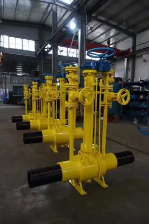 Natural Gas PE Pipe Connecting Ball Valve