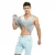 Import Men's ice cream seamless vest slim body-hugging summer sport with a thin underneath sweatshirt from China
