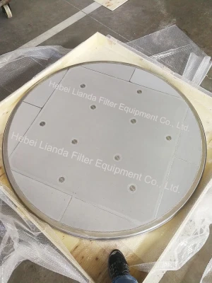 1 2 5 10 20 50 100 um micron stainless steel sintered wire mesh nutsche filter disc plate