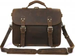 Leather Messenger Bag
