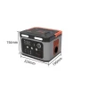 Ohory 300W Portable Energy Storage Power Supply for Camping and Emergency