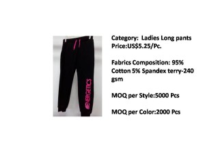 Men and Ladies Trousers
