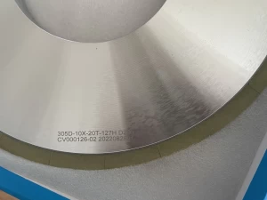 Vitrified bond Cylindrical Diamond Grinding Wheel for HVOF Tungsten Carbide Coating
