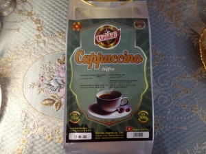 CAPPUCCINO ROASTED COFFEE BEANS - Vietdeli