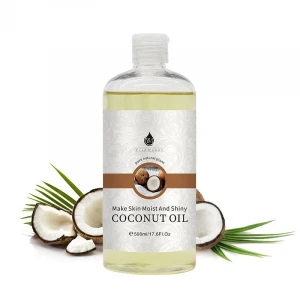 Pure 100% Natural Moisturizing Coconut Oil 500ML Body Care Massage Oil For All Skin