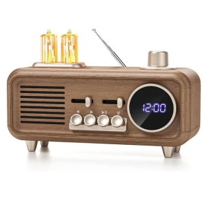 KW-32AS Retro Wooden Wholesale High Quality Supplier Bluetooth Speaker with HD Sound