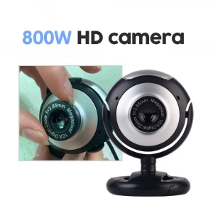 USB Home office Camera Rotatable Video Recording Web Camera with Microphone For PC Computer(OEM HD Webcam)