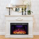 High Quality Real Log Speaker Personal Electrical Fireplace Insert for Sale