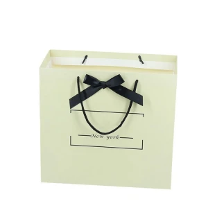 paper gift shopping bags with butterfly